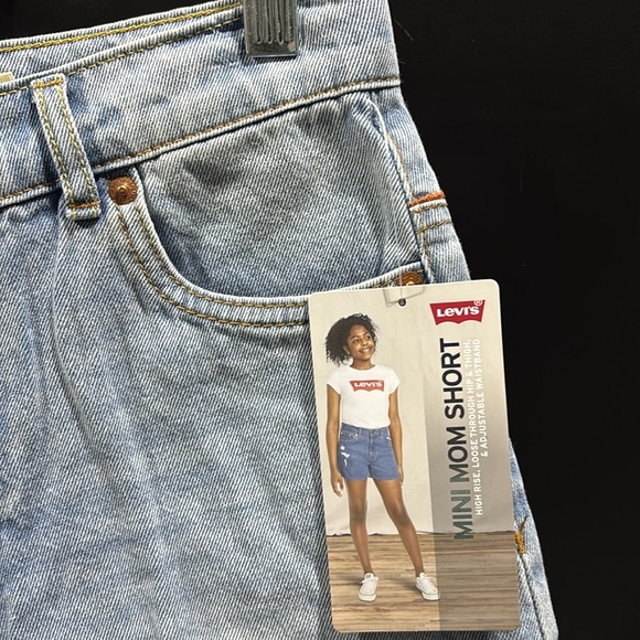 Levi Strauss Desert Sky High-rise,loose thru hip/thigh,adjustable waist Mini Mom - Picture 3 of 5